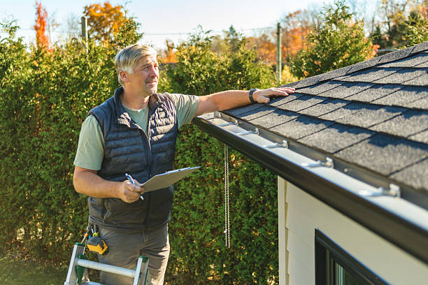 Professional Roofing technician working in Saxon, WV
